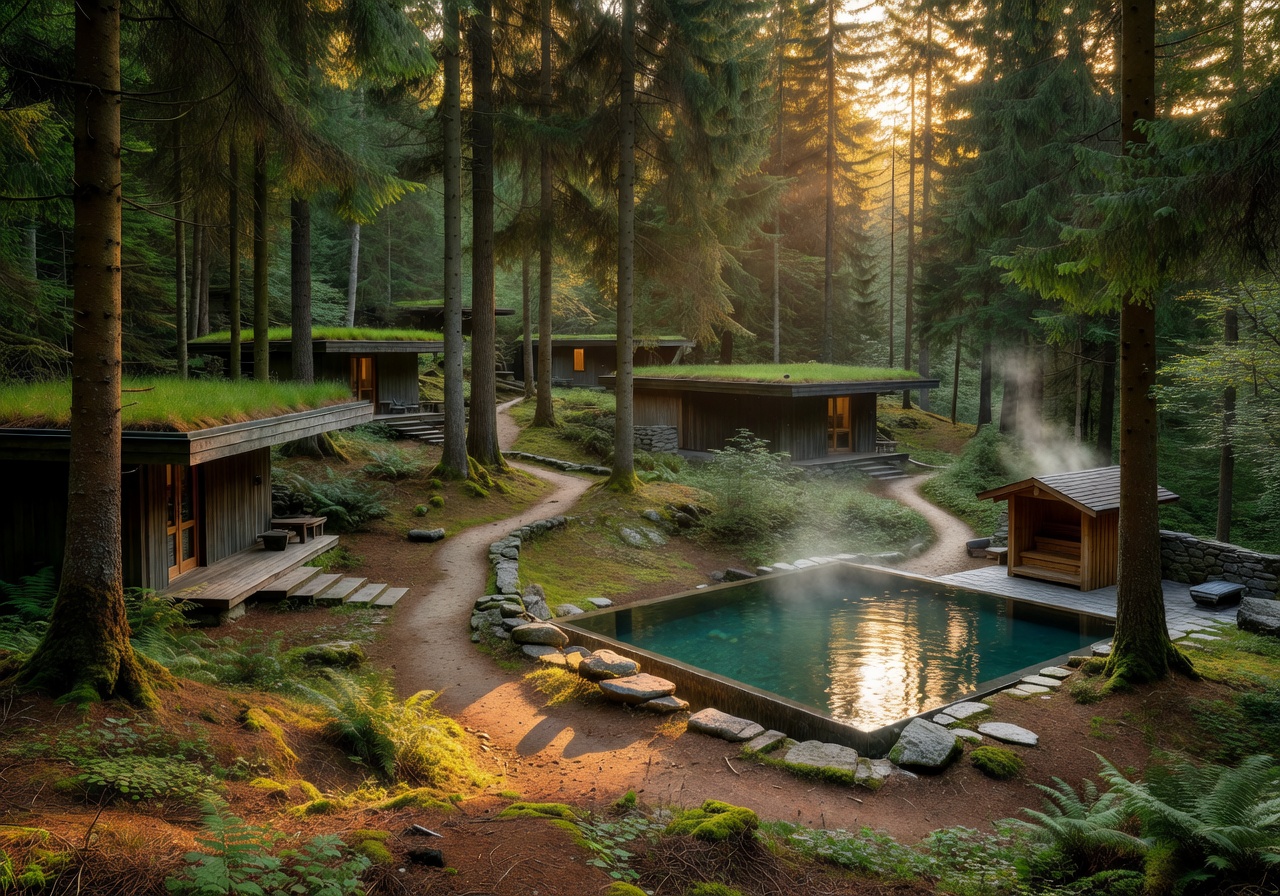 Secluded nature and wellness resort in the Black Forest