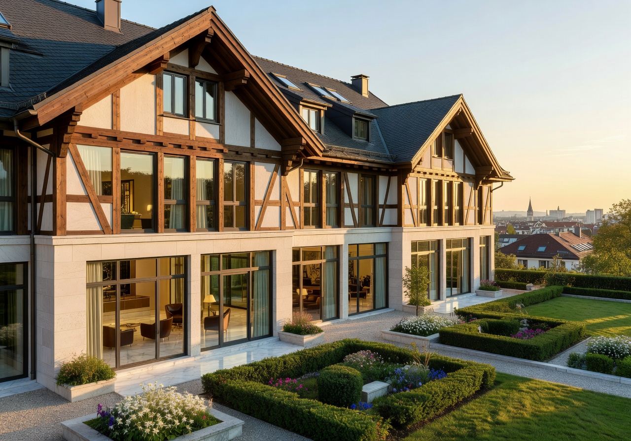Traditional yet modern Bavarian luxury hotel in Munich